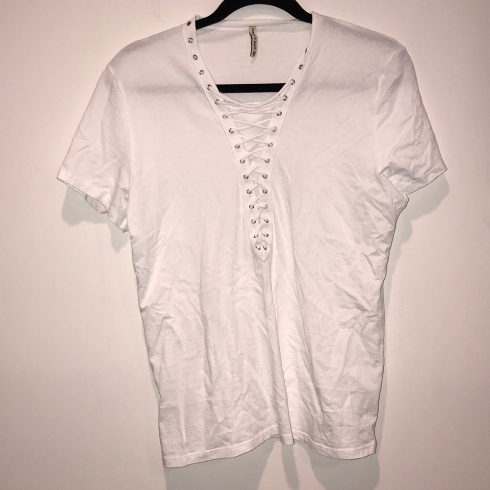 LF LACE UP SHIRT